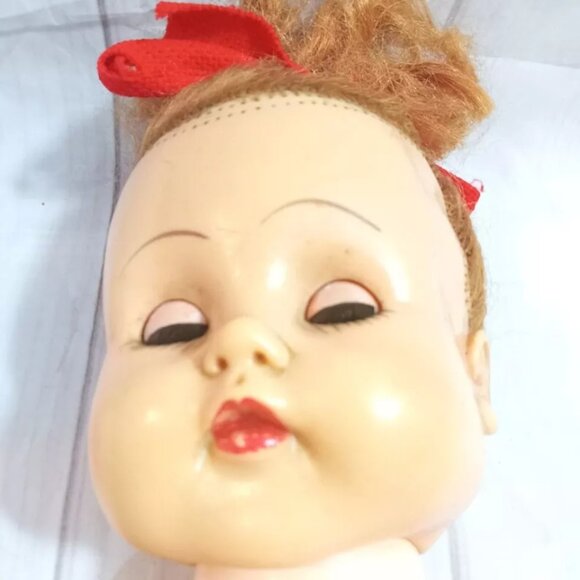 Vintage 25" Sleepy Eye Red Hair Dol - Picture 9 of 10